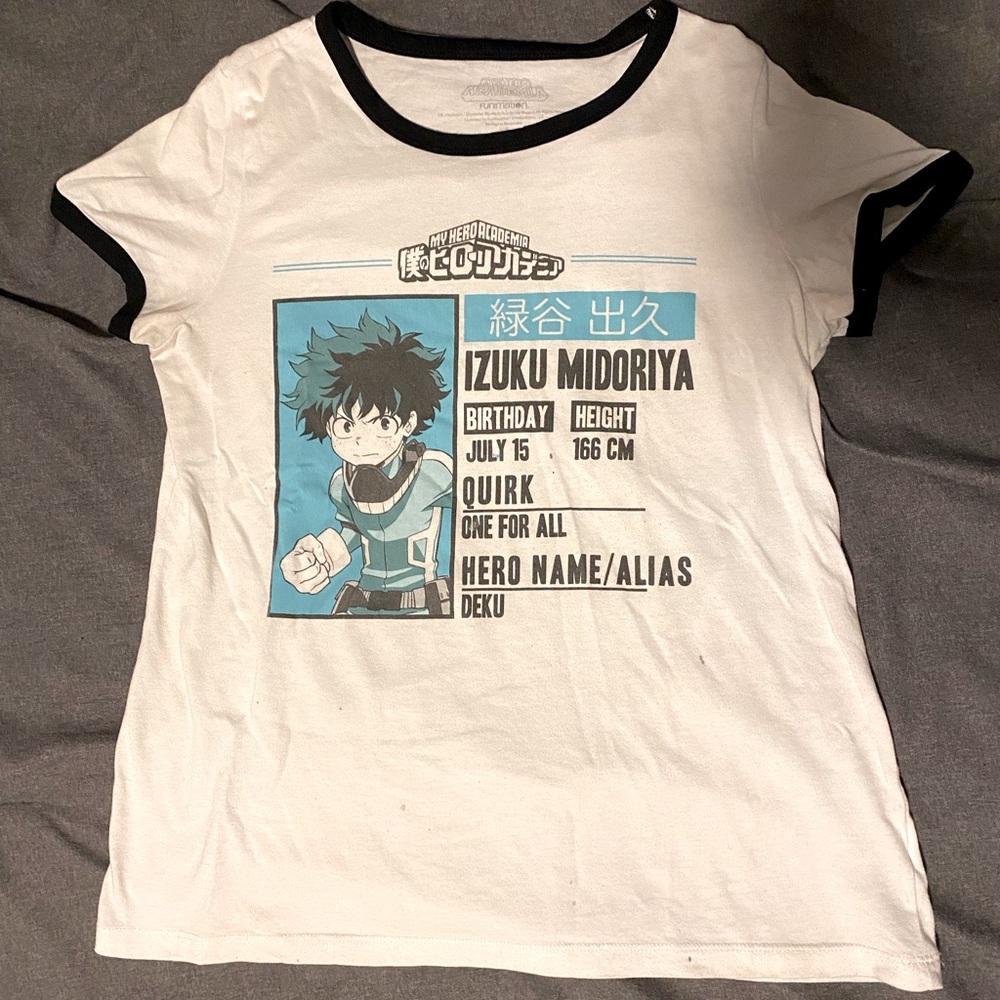 My Hero Academia Izuku Midoriya t shirt